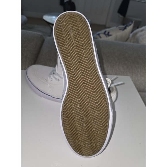 Nike Zoom Stefan Janoski+ SB Summit White Black Size 6 Mens FD6757 100 - Picture 4 of 7